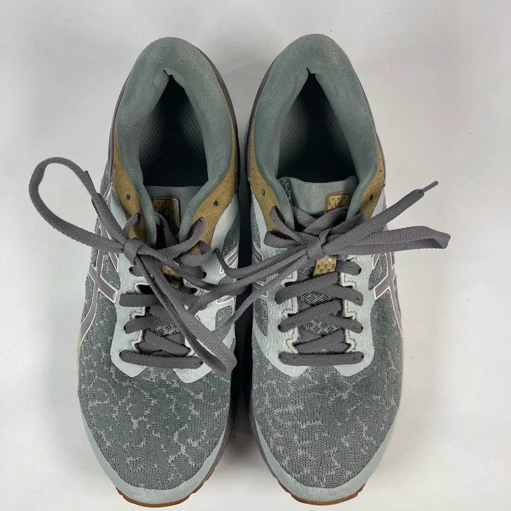 ASICS Women's Gel-Kayano 26 Running Shoes US 8.5 Glacier Grey/Lavender Grey - Picture 2 of 10